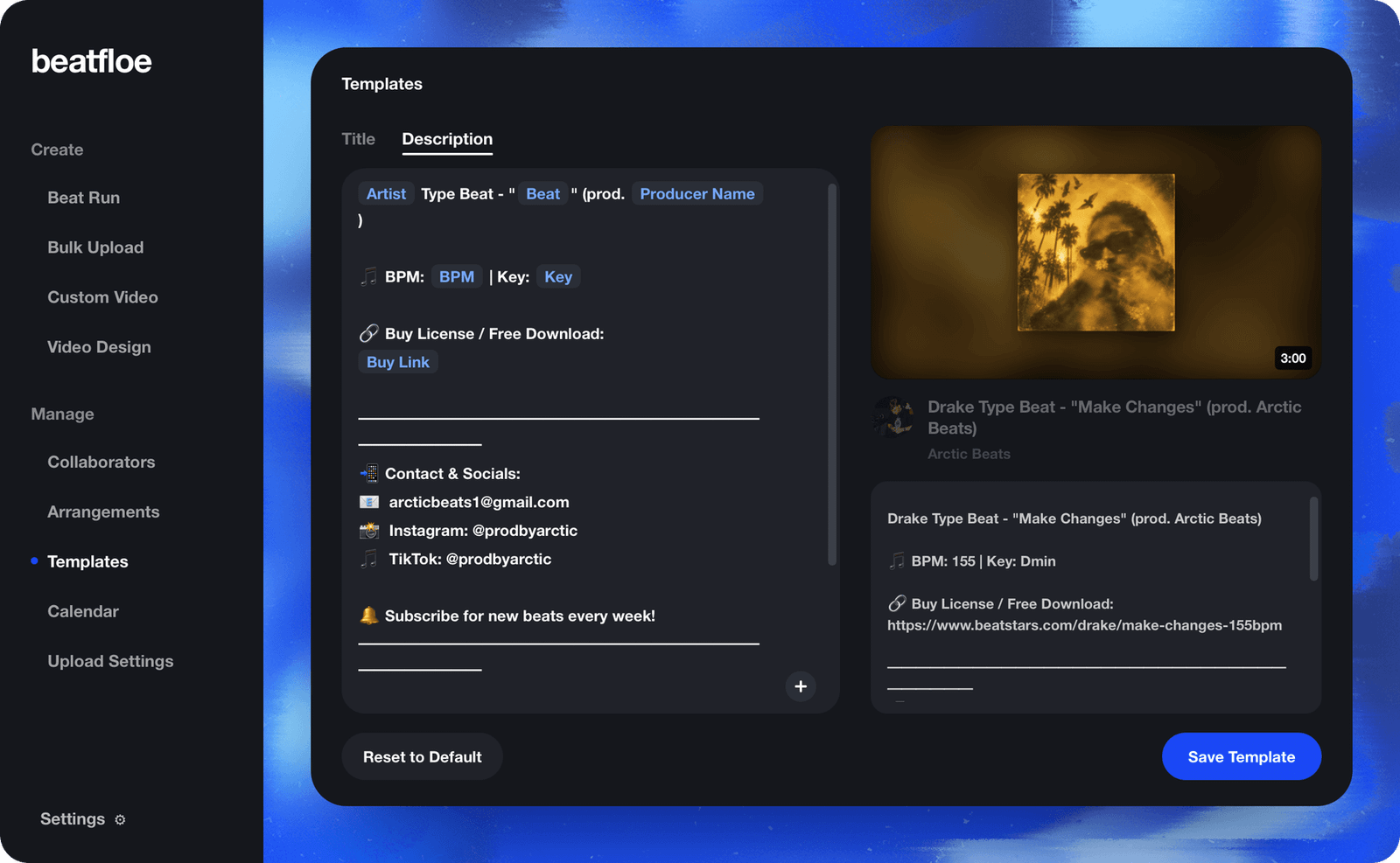 Description Template